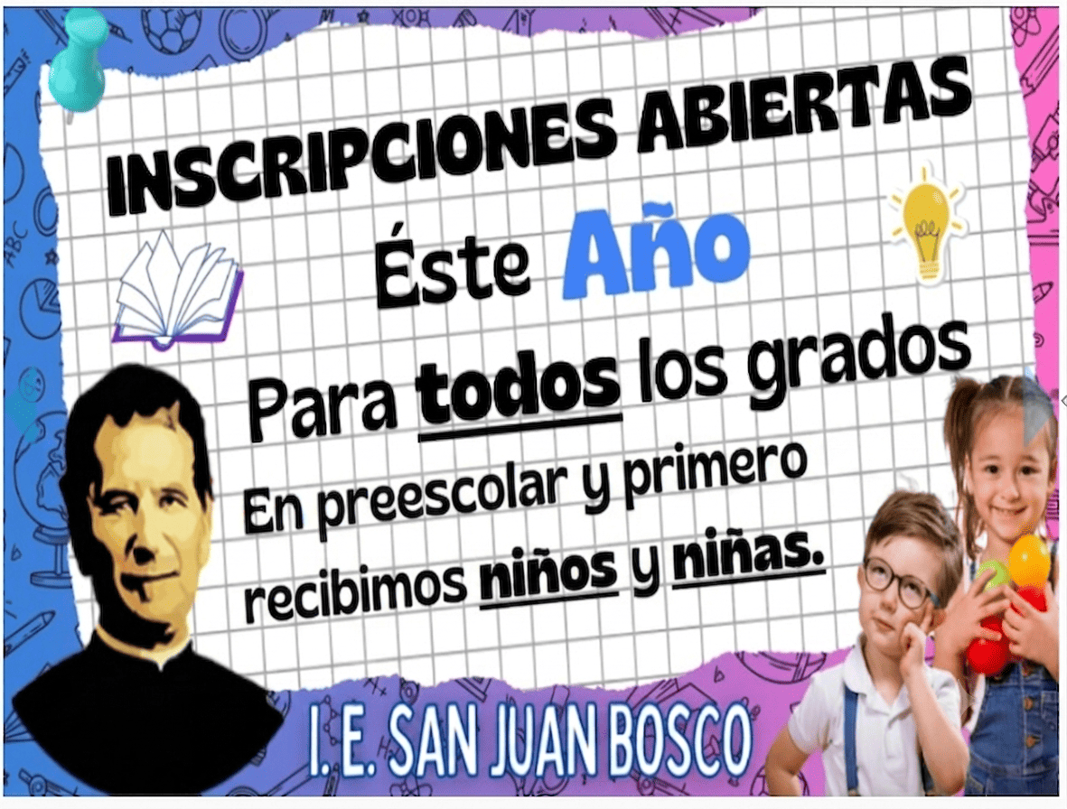 Atención a todos los padres Nos complace informarles que hemos abierto cupos para niños en el nivel de transición y primer grado este año. Si están interesados en inscribir a sus hijos, no duden en comunicarse para obtener más información.